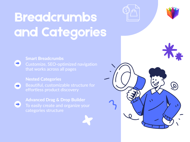 Breadcrumbs & Categories App